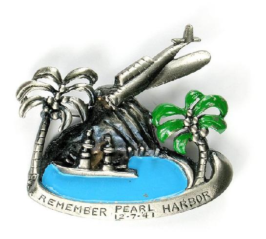 Remember Pearl Harbor Brooch